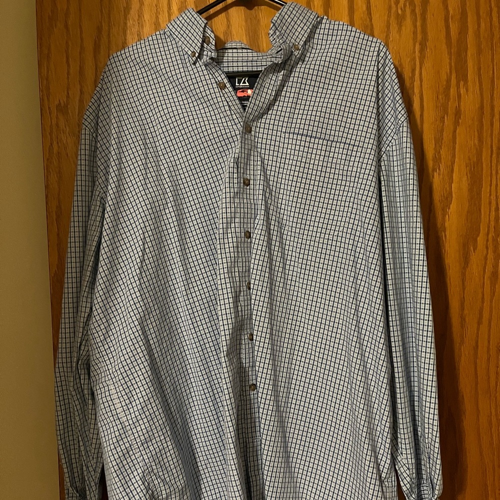 XL tall Cutter and Buck button down